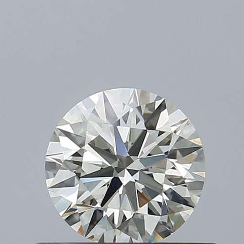0.52 carat J-VVS1 Excellent cut Natūralus Round Deimantas (1)