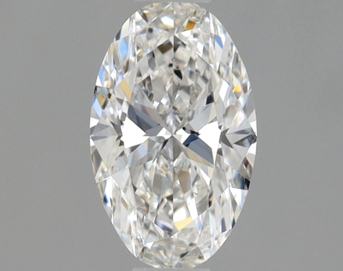 0.5 carat F-VS2 Natūralus Oval Deimantas (1)