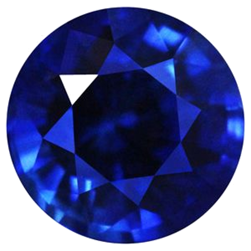 0.59 carat BLUE Round Safyras (1)