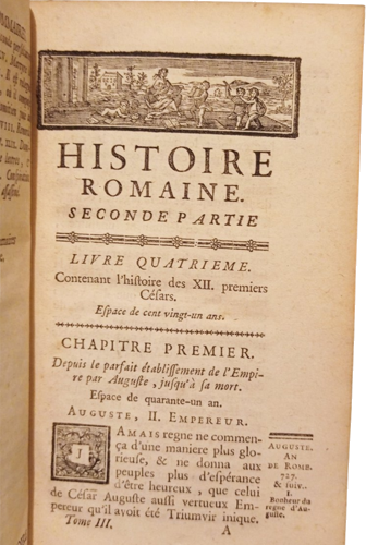 Laurent Echard „Romos istorija nuo Romos įkūrimo“, 1754 m. (2)