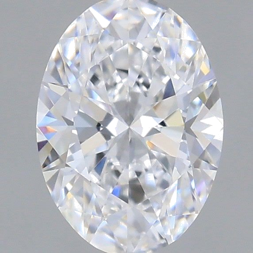 0.42 carat D-VVS1 Natūralus Oval Deimantas (1)