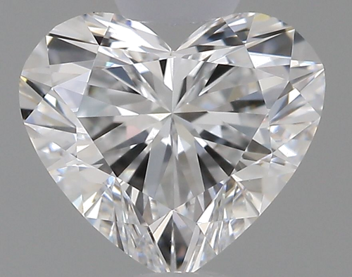 0.62 carat D-VS2 Natūralus Heart Deimantas (1)