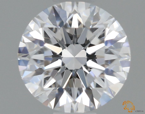 0.6 carat D-IF Excellent cut Natūralus Round Deimantas (1)