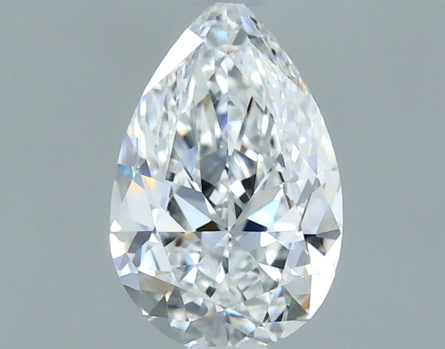 0.41 carat E-VVS1 Natūralus Pear Deimantas (1)