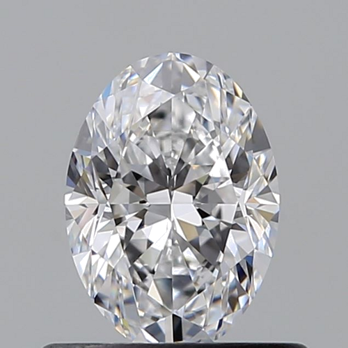 0.58 carat D-VVS2 Natūralus Oval Deimantas (1)