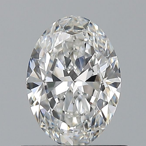 0.7 carat F-VVS1 Natūralus Oval Deimantas (1)