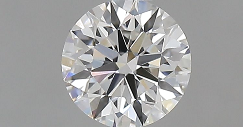 0.51 carat F-VVS2 Excellent cut Natūralus Round Deimantas (1)