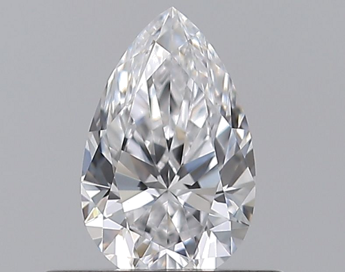 0.42 carat D-VVS1 Natūralus Pear Deimantas (1)