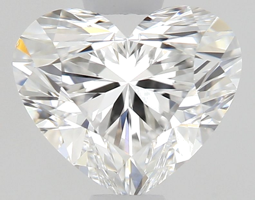 0.62 carat E-VS2 Natūralus Heart Deimantas (1)