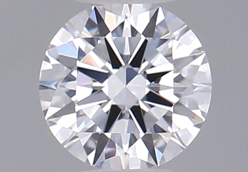 0.18 carat D-VVS2 Excellent cut Natūralus Round Deimantas (1)