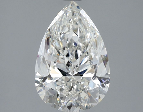 2.01 carat G-SI1 Natūralus Pear Deimantas (1)