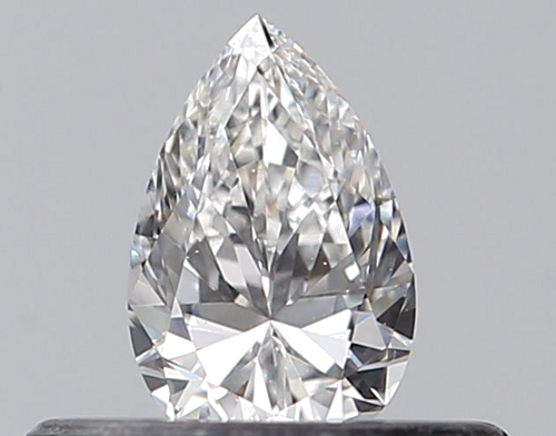 0.25 carat F-VS1 Natūralus Pear Deimantas (1)