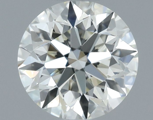 0.5 carat K-VVS1 Very Good cut Natūralus Round Deimantas (1)