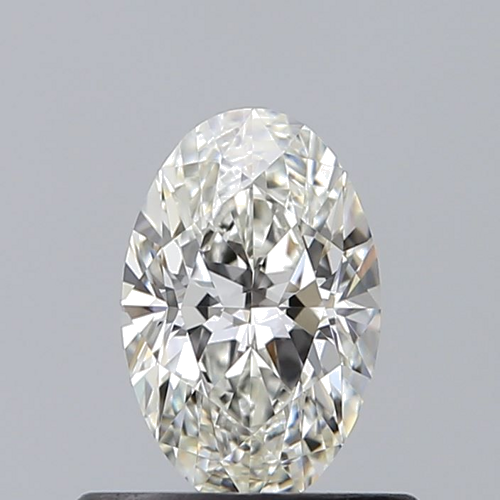 0.53 carat H-VVS1 Natūralus Oval Deimantas (1)