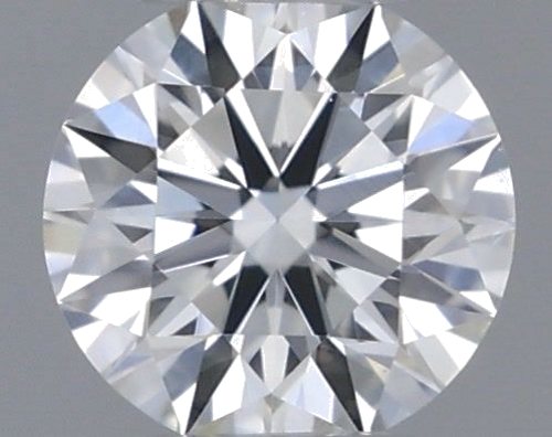 0.24 carat I-VVS2 Very Good cut Natūralus Round Deimantas (1)