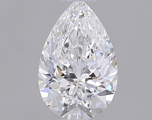 0.32 carat E-VVS2 Natūralus Pear Deimantas (1)