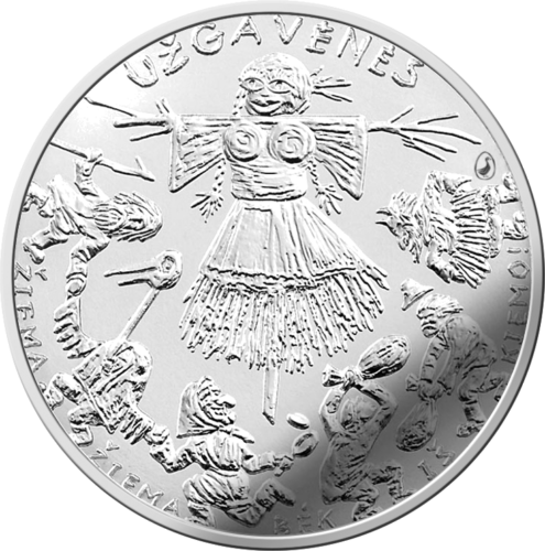 2019 Užgavėnės Lithuania 1.5 euro coin (1)