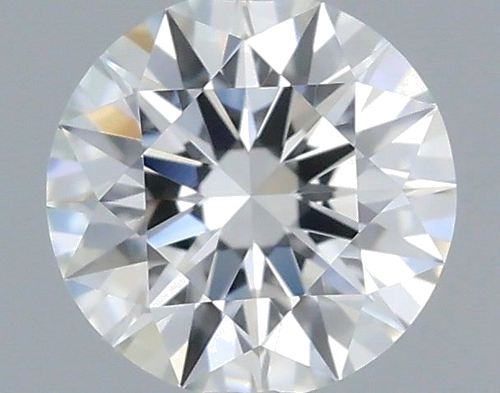 0.38 carat H-VVS1 Excellent cut Natūralus Round Deimantas (1)