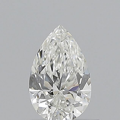 0.5 carat G-VS1 Natūralus Pear Deimantas (1)