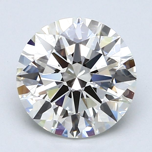2.13 carat I-VVS2 Excellent cut Natūralus Round Deimantas (1)