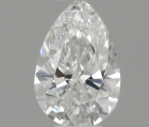 0.23 carat E-VVS1 Natūralus Pear Deimantas (1)