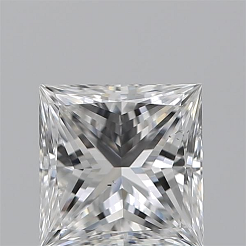 1.0 carat E-SI1 Natūralus Princess Deimantas (1)