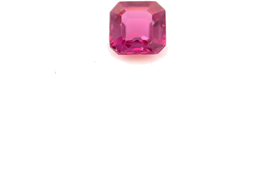 0.49 carat RED Asscher Rubinas (1)