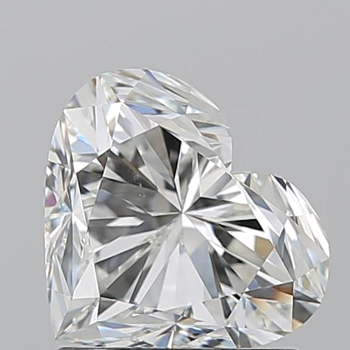 1.5 carat I-VS2 Natūralus Heart Deimantas (1)