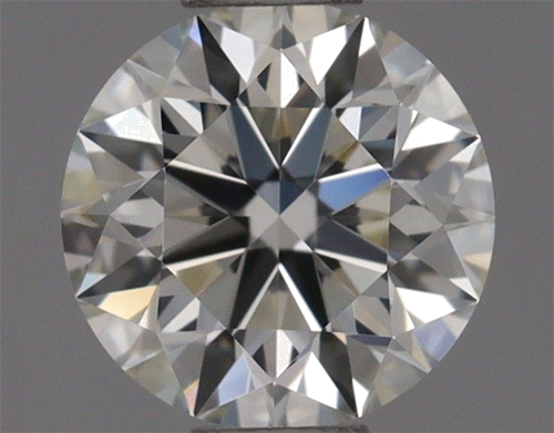 0.41 carat K-VVS1 Excellent cut Natūralus Round Deimantas (1)