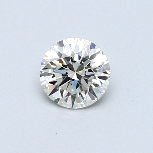 0.44 carat F-SI1 Very Good cut Natūralus Round Deimantas (1)