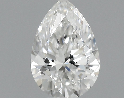 0.29 carat E-VVS2 Natūralus Pear Deimantas (1)