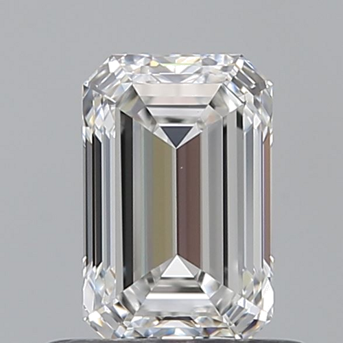 0.63 carat F-VVS2 Natūralus Emerald Deimantas (1)