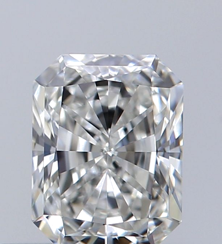 0.5 carat G-VVS1 Natūralus Radiant Deimantas (1)