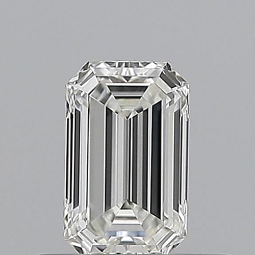 0.51 carat H-VVS2 Natūralus Emerald Deimantas (1)