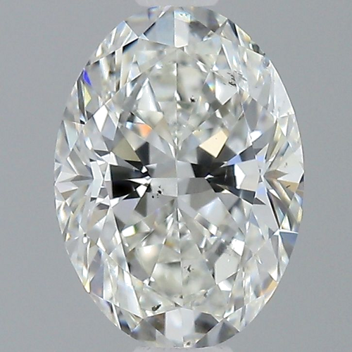 1.01 carat H-SI1 Natūralus Oval Deimantas (1)