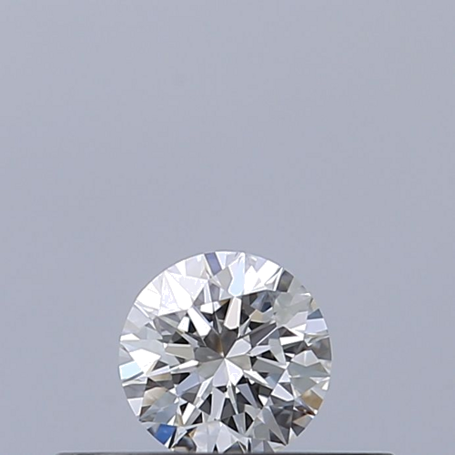 0.18 carat E-VVS2 Excellent cut Natūralus Round Deimantas (1)