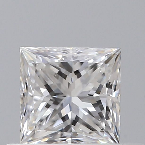 0.4 carat D-VS1 Natūralus Princess Deimantas (1)
