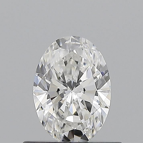 0.5 carat E-VVS1 Natūralus Oval Deimantas (1)