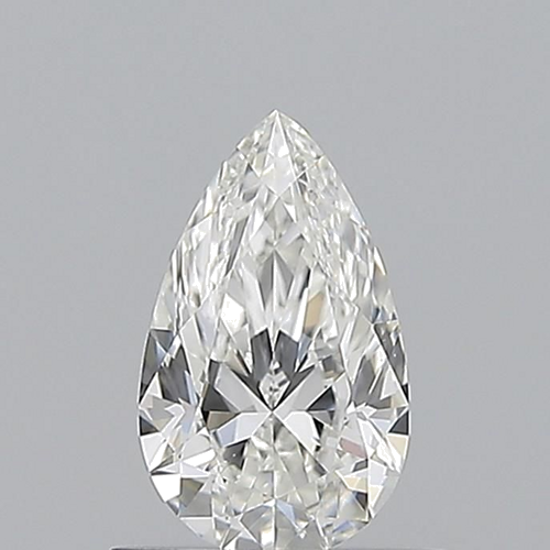 0.56 carat G-VS2 Natūralus Pear Deimantas (1)
