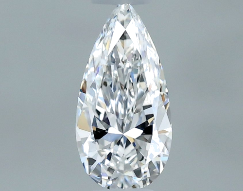 0.24 carat E-VVS1 Natūralus Pear Deimantas (1)