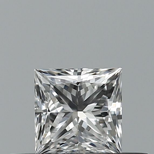 0.31 carat D-VVS1 Natūralus Princess Deimantas (1)