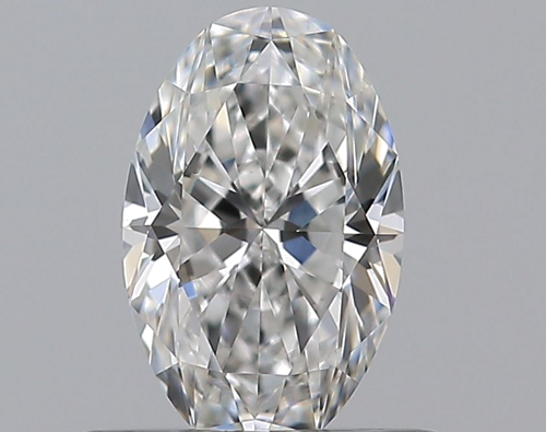 0.51 carat F-VVS2 Natūralus Oval Deimantas (1)