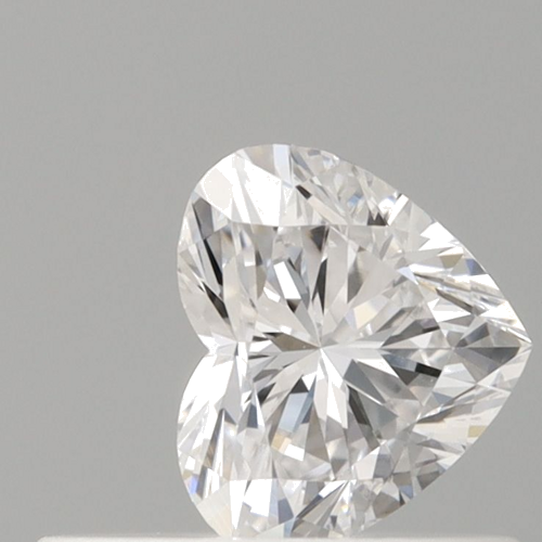 0.35 carat D-VVS1 Natūralus Heart Deimantas (1)