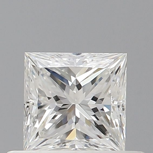 0.5 carat E-VS1 Natūralus Princess Deimantas (1)