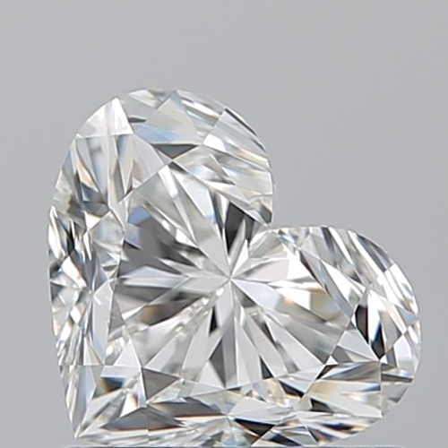 1.01 carat H-VS1 Natūralus Heart Deimantas (1)