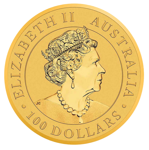 1 oz Кенгуру 2022 Австралия златна монета (.9999 Чистота) (2)