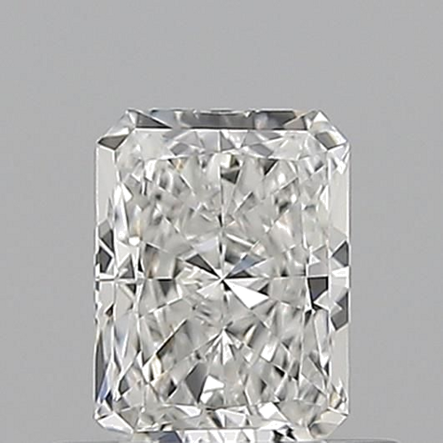 0.51 carat G-VVS2 Natūralus Radiant Deimantas (1)