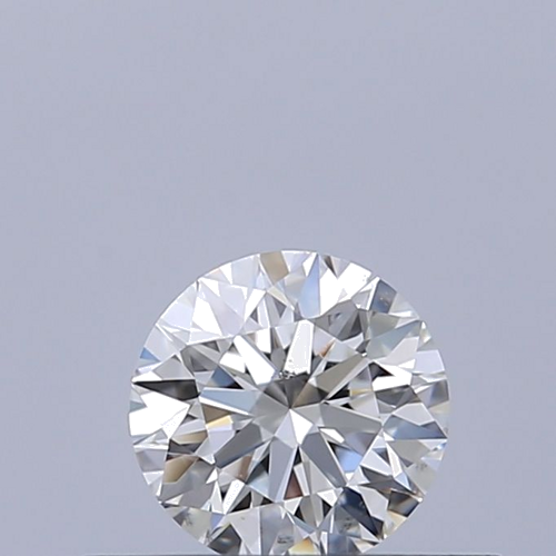 0.32 carat F-SI1 Excellent cut Natūralus Round Deimantas (1)