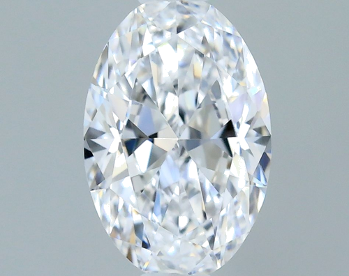 0.34 carat D-VVS1 Natūralus Oval Deimantas (1)