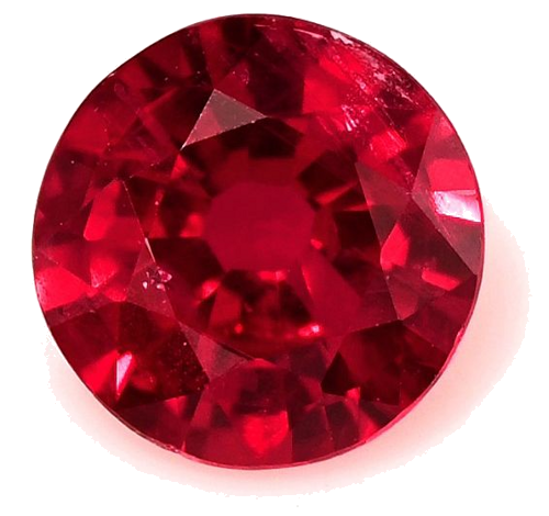 0.5 carat RED Round Rubinas (1)